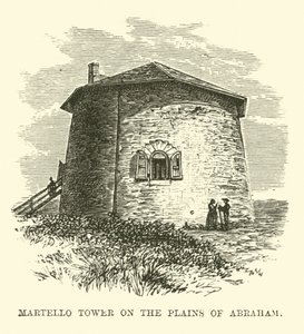 Tour Martello sur les plaines d