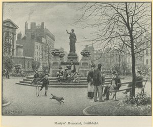 Mémorial des martyrs à Smithfield