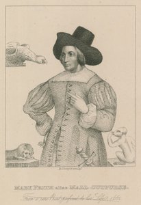Mary Frith, alias Moll Curpurse, d