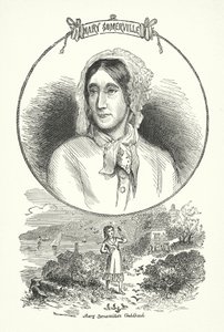 Mary Somerville, scientifique et écrivaine écossaise (gravure) - English School