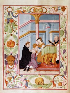 Marie Tudor (1516-58) guérissant le mal du roi