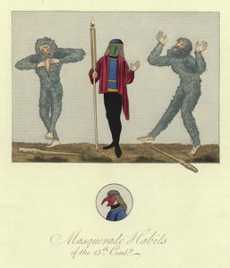 Habits de mascarade du XVe siècle