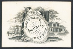 Matthews, constructeur, carte de visite