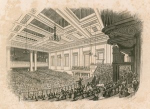 Réunion de mai à Exeter Hall, Strand, Londres - English School