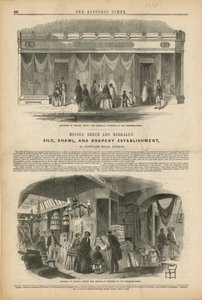 Établissement de soie, châle et draperie de Messrs Breech et Berralls - English School