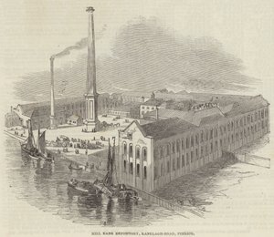 Dépôt de Mill Bank, Ranelagh-Road, Pimlico (gravure) - English School