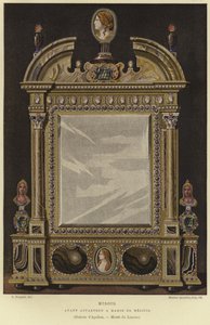 Miroir ayant appartenu à Marie de Médicis, reine de France