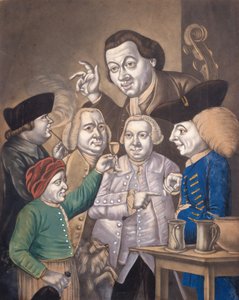 Joie et amitié, vers 1770