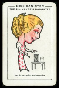Mlle Canister, la fille du fabricant de boîtes