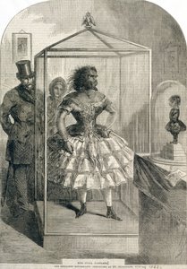 Miss Julia Pastrana, La Nondescript Embaumée, Exposée au 191 Piccadilly, 1862
