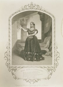 Mlle Laura Addison en Imogène, dans Cymbeline de William Shakespeare (1564-1616)