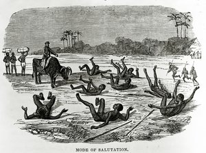 Mode de salutation, illustration de 