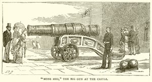 Mons Meg, le grand canon au château
