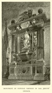 Monument du général Farnese dans l