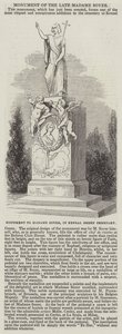 Monument à Madame Soyer, au cimetière de Kensal Green - English School