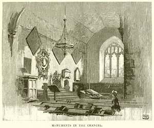 Monuments dans le chœur - English School