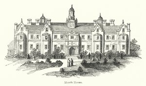 Maison de More (gravure) - English School