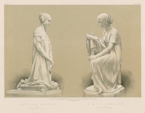 Prière du matin; Une fille lisant - English School