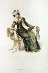 Robe du matin, planche de mode du Repository of Arts d