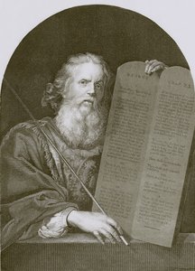 Moïse et les tables de la loi - English School