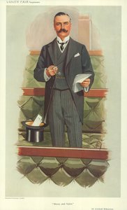 M. Archibald Williamson, Moray et Nairn, 16 décembre 1909, caricature de Vanity Fair