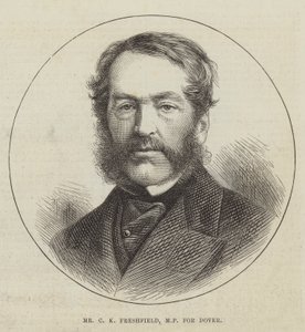 M. C K Freshfield, député de Douvres (gravure)