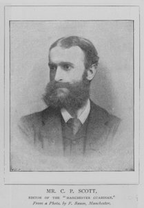 M. C. P. Scott, rédacteur en chef du "Manchester Guardian"