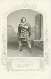 M. Creswick comme Coriolan, Coriolan, Acte V, scène III - English School