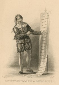 M. Fitzwilliam en Leporello - English School