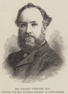 M. Halley Stewart, MP, élu pour la division de Spalding du Lincolnshire - English School