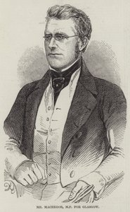 M. MacGregor, député de Glasgow (gravure) - English School