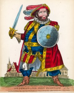 M. Phelps en Sir John Falstaff