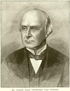 M. Speaker Brand (plus tard Lord Hampden)