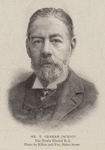 M. T. Graham Jackson (gravure)