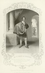 M. T Mead comme Iachimo, Cymbeline, Acte I, scène VII - English School