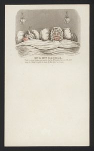M. et Mme Caudle (gravure en couleur)