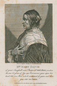Mme Mary Davis de Great Saughall près de Chester, 1668 - English School