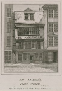Mme Salmons, Le Musée de Cire, Fleet Street