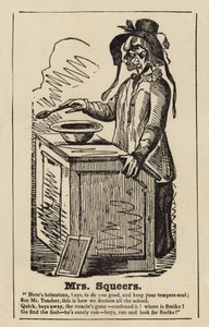 Mme Squeers de Nicholas Nickleby - English School