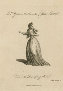 Mme Yates dans le rôle de Jane Shore - English School