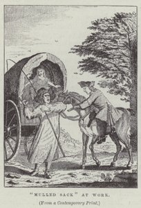 "Mulled sack" au travail (gravure)