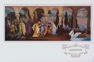 Murales dans le restaurant Peter Robinson : Lohengrin - English School