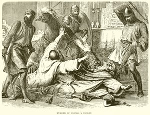 Le meurtre de Thomas Becket - English School