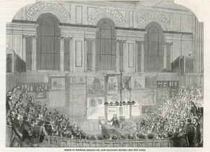 Musée de Géologie Pratique - conférence du Dr Lyon Playfair - English School