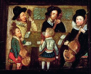 Musiciens à Wadley House (détail)