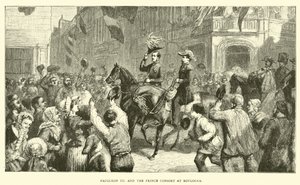 Napoléon III et le Prince Consort à Boulogne