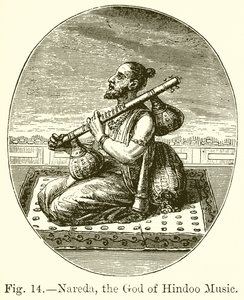 Nareda, le dieu de la musique hindoue