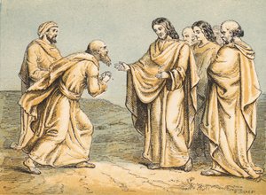Nathanaël amené à Jésus - English School