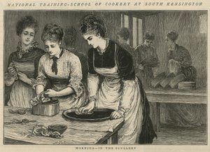 École nationale de formation culinaire à South Kensington : Matinée dans la plonge