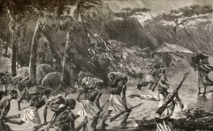 Porteurs indigènes dans l